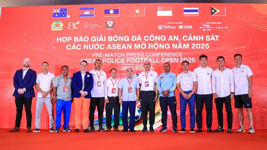 Giải bóng đá Công an, Cảnh sát ASEAN: Đội hình Việt Nam có nhà vô địch AFF Cup